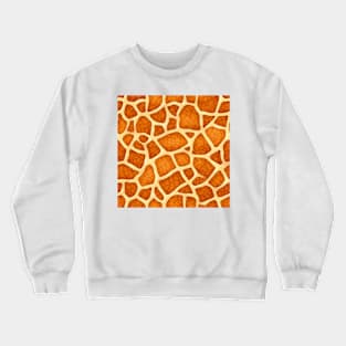 Animal Prints Giraffe Pattern 1 Crewneck Sweatshirt